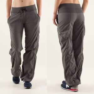 Lululemon Studio Pant II Unlined Soot Light Grey Gray